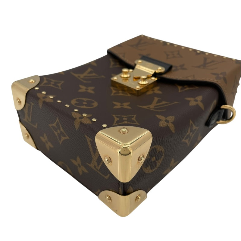 ルイ・ヴィトン LOUIS VUITTON カメラボックス M82465 ブラウン モノグラム・リバース ユニセックス ショルダーバッグ