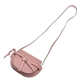 ロエベ LOEWE ゲートバッグミニ ピンク レザー レディース ショルダーバッグ
