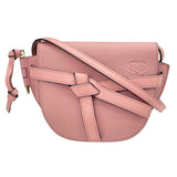 ロエベ LOEWE ゲートバッグミニ ピンク レザー レディース ショルダーバッグ