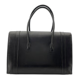 エルメス HERMES ドラッグ37 □D刻 ブラック SV金具 ボックスカーフ レディース ハンドバッグ
