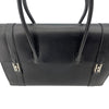 エルメス HERMES ドラッグ37 □D刻 ブラック SV金具 ボックスカーフ レディース ハンドバッグ