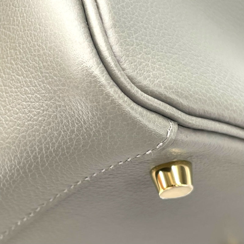 エルメス HERMES リンディ26 W刻 グリメイヤー GD金具 エヴァーカラー レディース ショルダーバッグ