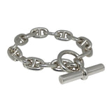 エルメス HERMES シェーヌダンクルブレスMM シルバー Ag925 ジュエリー