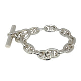 エルメス HERMES シェーヌダンクルブレスMM シルバー Ag925 ジュエリー