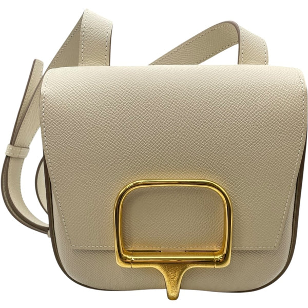 エルメス HERMES デッラカヴァッレリア U CT838 SG クレ/GD金具 エプソン レディース ショルダーバッグ