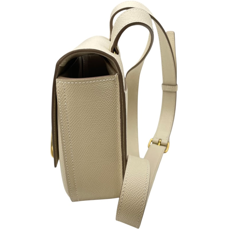 エルメス HERMES デッラカヴァッレリア U CT838 SG クレ/GD金具 エプソン レディース ショルダーバッグ