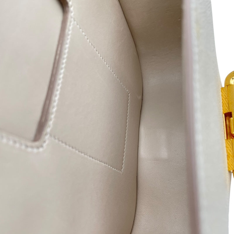 エルメス HERMES デッラカヴァッレリア U CT838 SG クレ/GD金具 エプソン レディース ショルダーバッグ