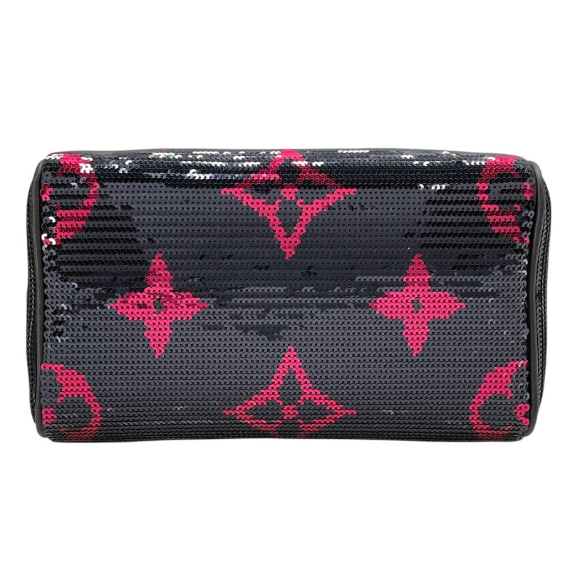 ルイ・ヴィトン LOUIS VUITTON スピーディ・バンドリエール 18 M21994 ネイビー スパンコール レディース ショルダーバッグ