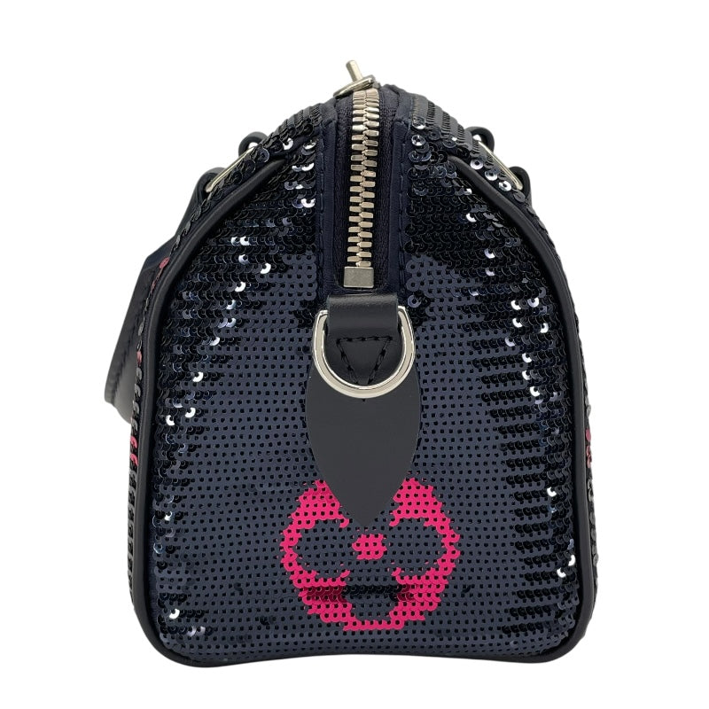ルイ・ヴィトン LOUIS VUITTON スピーディ・バンドリエール 18 M21994 ネイビー スパンコール レディース ショルダーバッグ