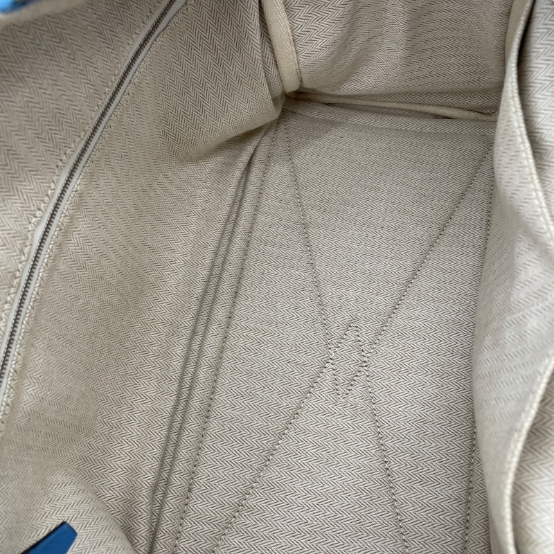 エルメス HERMES ヴィクトリア35 □R刻 ブルーパラダイス SV金具 トリヨン レディース ハンドバッグ