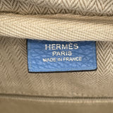 エルメス HERMES ヴィクトリア35 □R刻 ブルーパラダイス SV金具 トリヨン レディース ハンドバッグ
