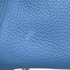 エルメス HERMES ヴィクトリア35 □R刻 ブルーパラダイス SV金具 トリヨン レディース ハンドバッグ