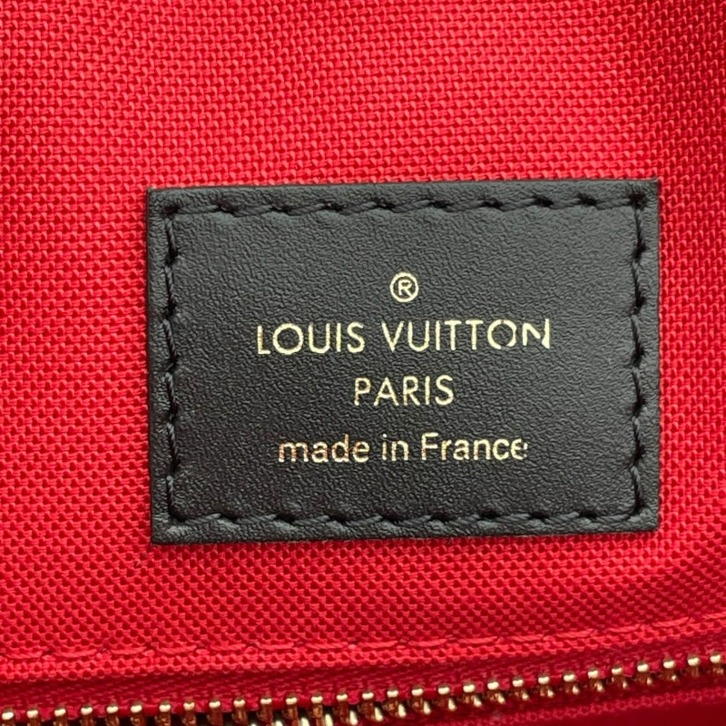 ルイ・ヴィトン LOUIS VUITTON オンザゴー MM M45321 ブラウン ジャイアント レディース トートバッグ