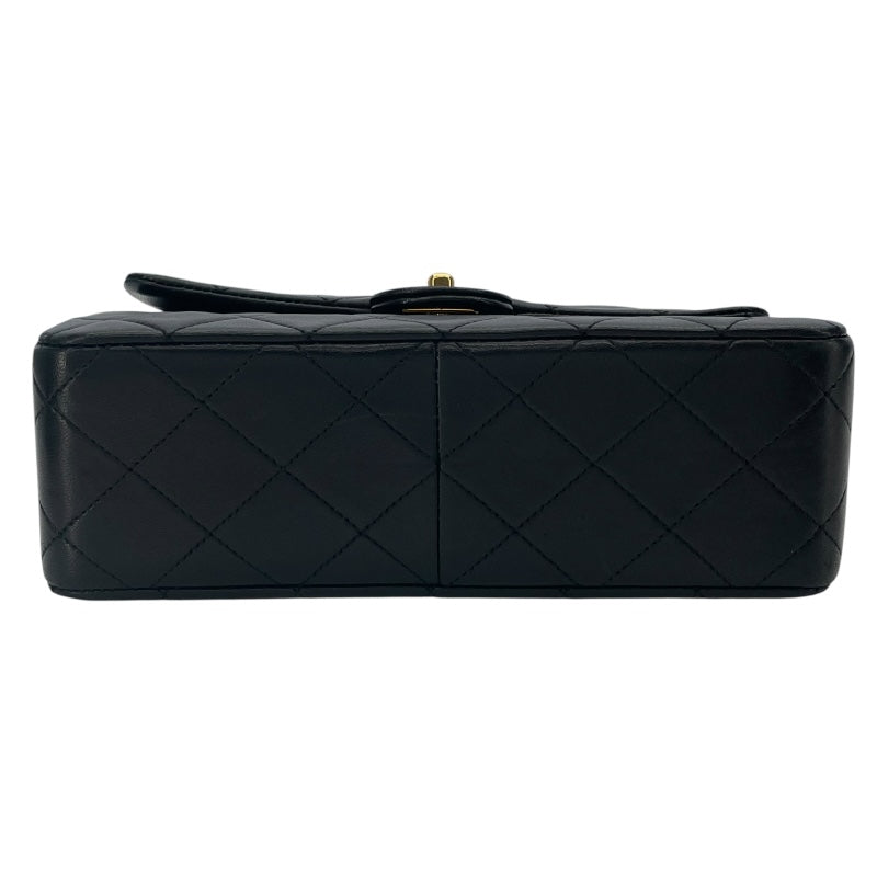 シャネル CHANEL ミニマトラッセ20 A01163 1番台 ブラック GD金具 ラム レディース ショルダーバッグ