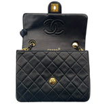 シャネル CHANEL ミニマトラッセ20 A01163 1番台 ブラック GD金具 ラム レディース ショルダーバッグ