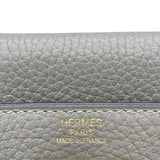 エルメス HERMES ケリー28 内縫い X刻 セージ GD金具 トリヨン レディース ショルダーバッグ