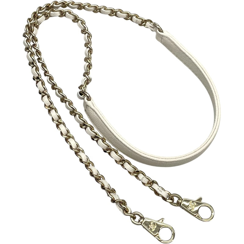 シャネル CHANEL ココハンドルXS A92990 ホワイト GD金具 キャビアスキン レディース ハンドバッグ