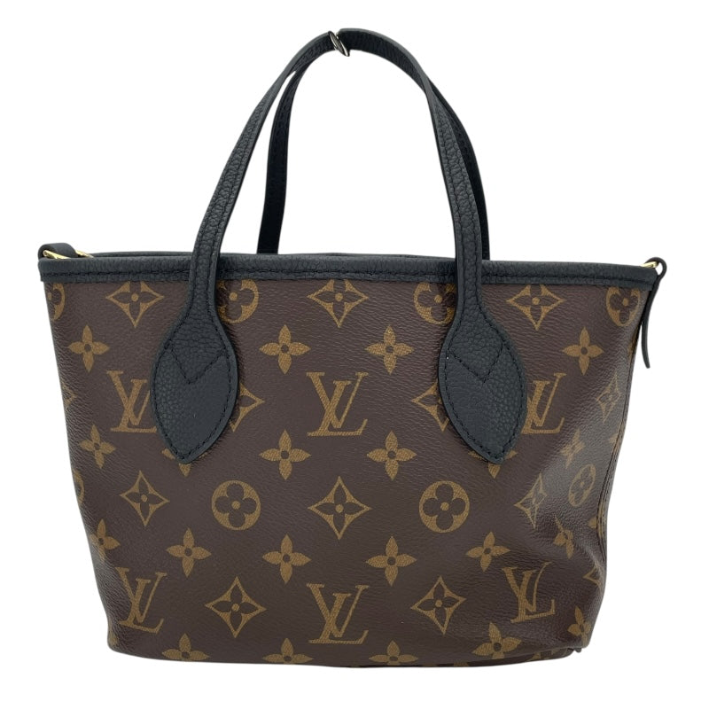 ルイ・ヴィトン LOUIS VUITTON ネヴァーフル･インサイドアウト BB M12099 ブラウンxブラック モノグラムキャンバス レディース トートバッグ