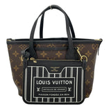 ルイ・ヴィトン LOUIS VUITTON ネヴァーフル･インサイドアウト BB M12099 ブラウンxブラック モノグラムキャンバス レディース トートバッグ