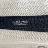エルメス HERMES ガーデンパーティーPM W刻 ブラック SV金具 ネゴンダ レディース ハンドバッグ