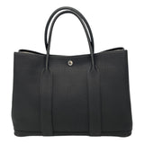 エルメス HERMES ガーデンパーティーPM W刻 ブラック SV金具 ネゴンダ レディース ハンドバッグ
