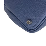 エルメス HERMES ピコタンロックPM U刻印　 ブルーブライトン SV金具 トリヨン レディース ハンドバッグ