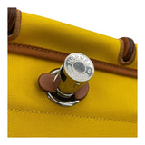 エルメス HERMES エールバッグジップアドPM Z刻 ライム ナチュラル SV金具 トワル ハンター レディース リュック・デイパック