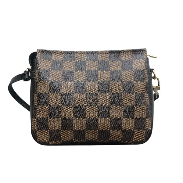 ルイ・ヴィトン LOUIS VUITTON トゥルースメイクアップ N51982 ブラウン ダミエキャンバス レディース ハンドバッグ