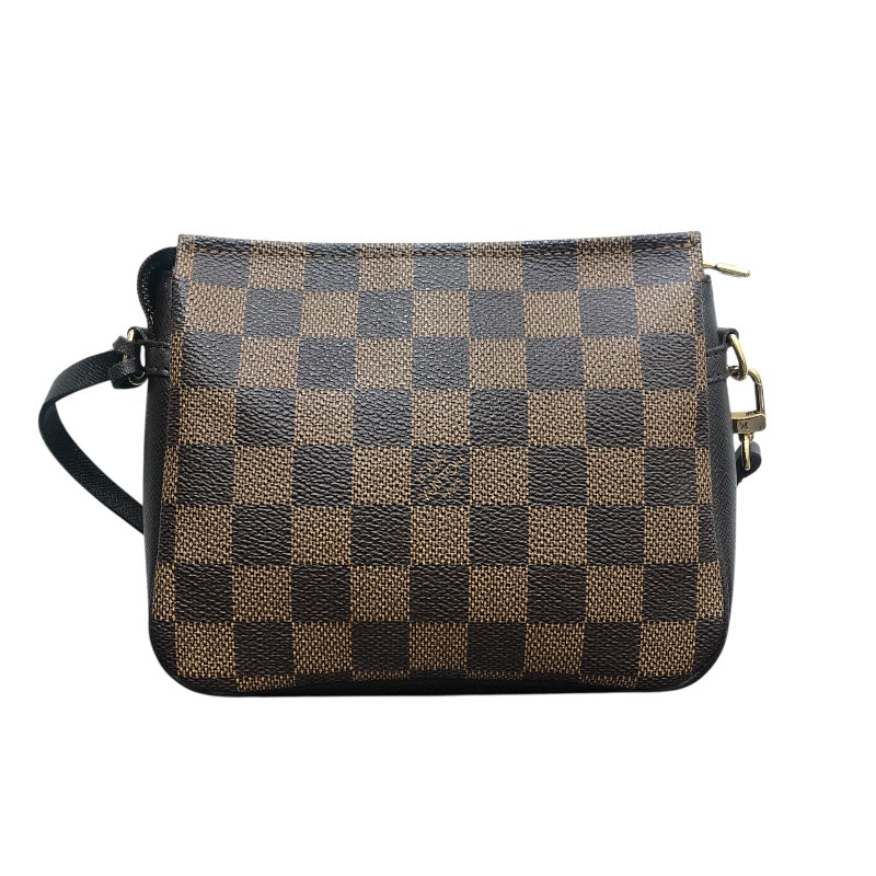 ルイ・ヴィトン LOUIS VUITTON トゥルースメイクアップ N51982 ブラウン ダミエキャンバス レディース ハンドバッグ