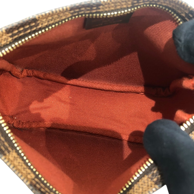 ルイ・ヴィトン LOUIS VUITTON トゥルースメイクアップ N51982 ブラウン ダミエキャンバス レディース ハンドバッグ
