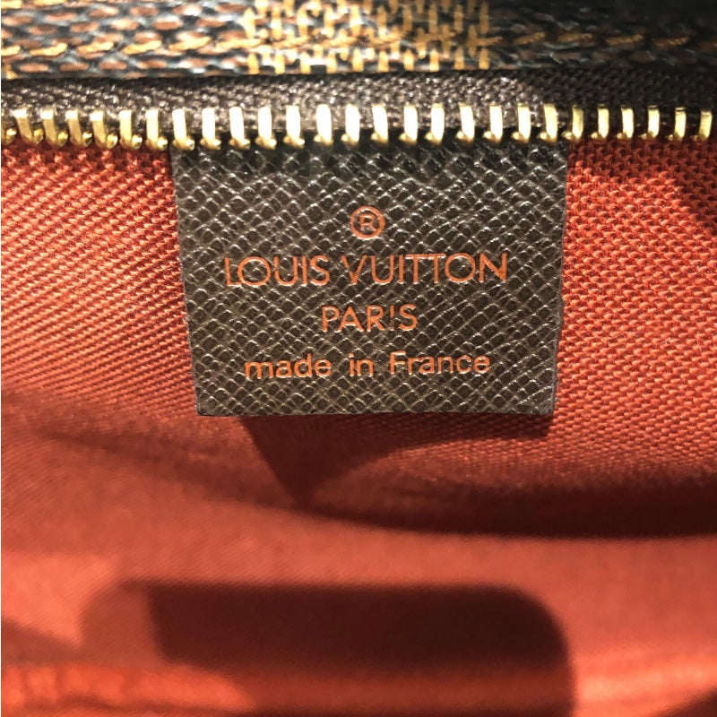 ルイ・ヴィトン LOUIS VUITTON トゥルースメイクアップ N51982 ブラウン ダミエキャンバス レディース ハンドバッグ