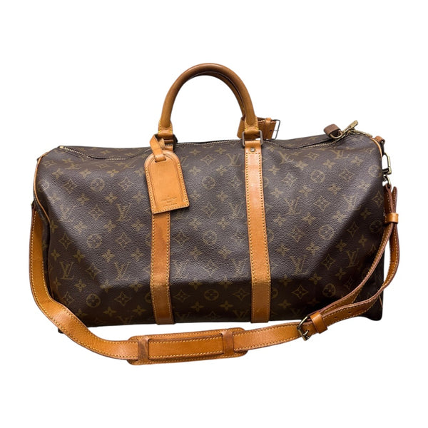 ルイ・ヴィトン LOUIS VUITTON キーポル　バンドリエール50 M41416 モノグラム PVC レザー レディース ボストンバッグ
