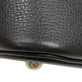 エルメス HERMES ボリード31 □J刻 ブラック シルバー金具 ヴァッシュリエージュ ユニセックス ハンドバッグ ショルダーバッグ