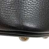 エルメス HERMES ボリード31 □J刻 ブラック シルバー金具 ヴァッシュリエージュ ユニセックス ハンドバッグ ショルダーバッグ