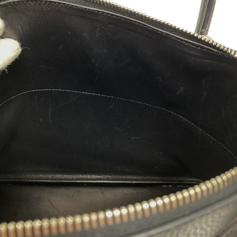 エルメス HERMES ボリード31 □J刻 ブラック シルバー金具 ヴァッシュリエージュ ユニセックス ハンドバッグ ショルダーバッグ