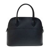 エルメス HERMES ボリード31 □J刻 ブラック シルバー金具 ヴァッシュリエージュ ユニセックス ハンドバッグ ショルダーバッグ