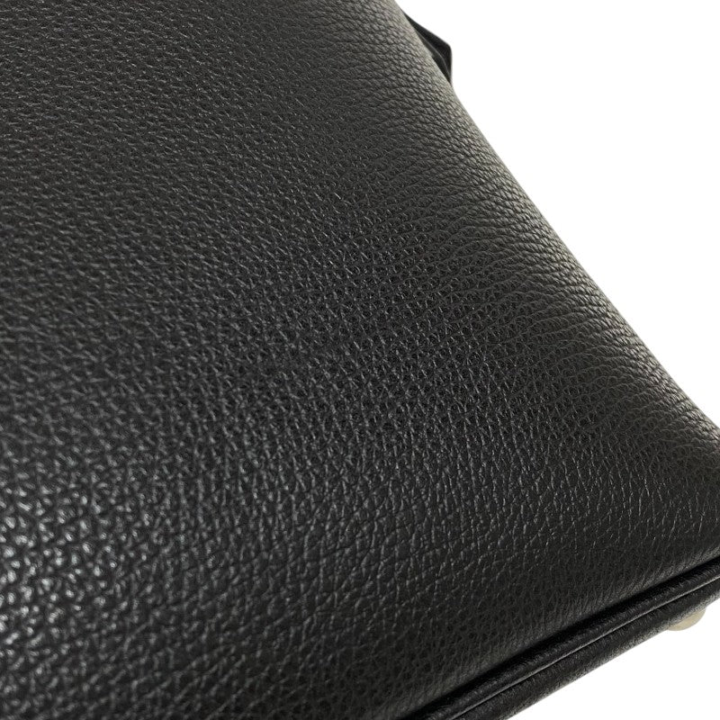 エルメス HERMES ボリード31 □J刻 ブラック シルバー金具 ヴァッシュリエージュ ユニセックス ハンドバッグ ショルダーバッグ