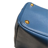 プラダ PRADA ガレリアトートバッグ BN1786 ブルー サフィアーノ レディース ハンドバッグ