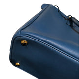 プラダ PRADA ガレリアトートバッグ BN1786 ブルー サフィアーノ レディース ハンドバッグ