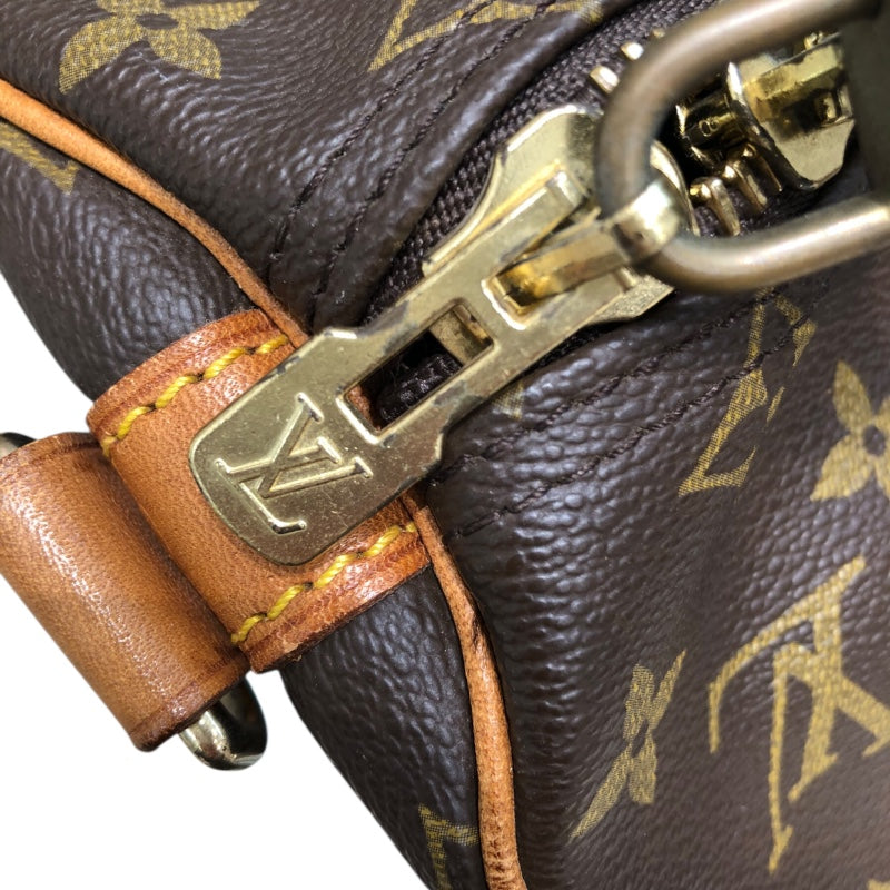 ルイ・ヴィトン LOUIS VUITTON キーポルバンドリエール45 M41418 ブラウン PVC/レザー ユニセックス ボストンバッグ