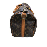 ルイ・ヴィトン LOUIS VUITTON キーポルバンドリエール45 M41418 ブラウン PVC/レザー ユニセックス ボストンバッグ