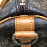 ルイ・ヴィトン LOUIS VUITTON キーポルバンドリエール45 M41418 ブラウン PVC/レザー ユニセックス ボストンバッグ