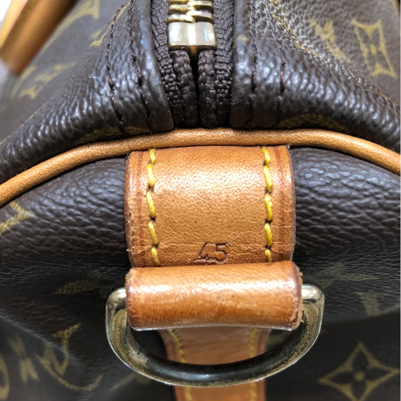 ルイ・ヴィトン LOUIS VUITTON キーポルバンドリエール45 M41418 ブラウン PVC/レザー ユニセックス ボストンバッグ