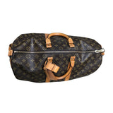 ルイ・ヴィトン LOUIS VUITTON キーポルバンドリエール45 M41418 ブラウン PVC/レザー ユニセックス ボストンバッグ
