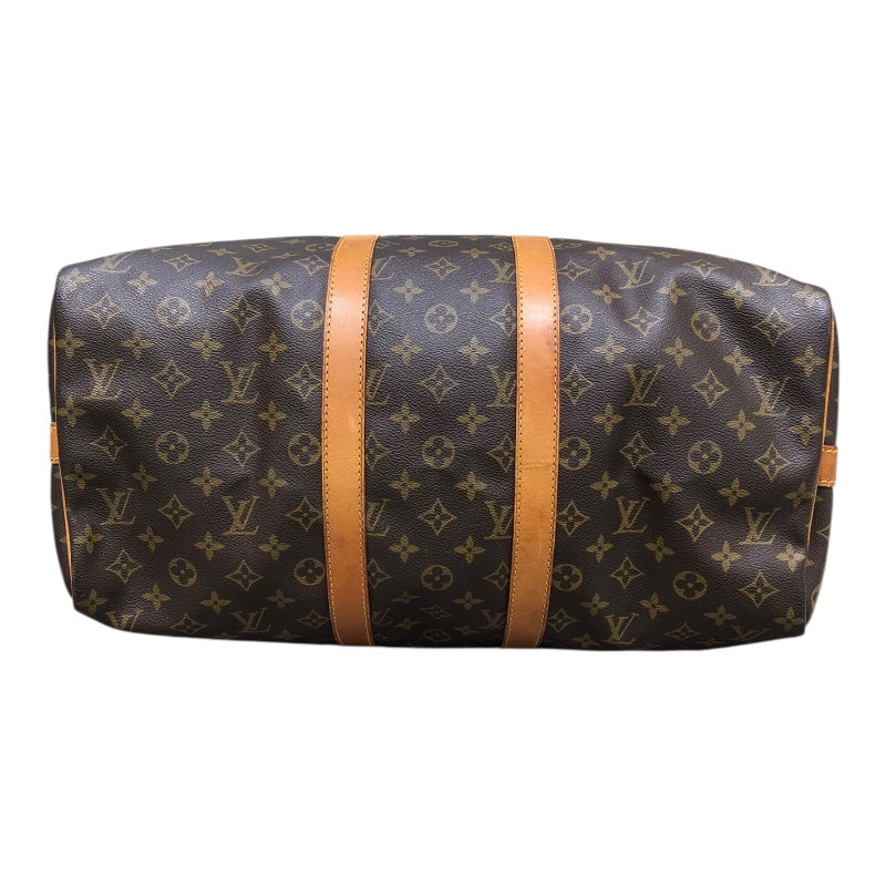 ルイ・ヴィトン LOUIS VUITTON キーポルバンドリエール45 M41418 ブラウン PVC/レザー ユニセックス ボストンバッグ