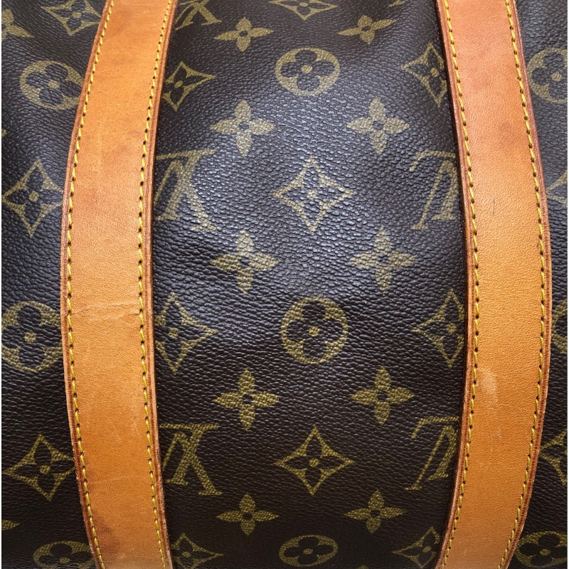 ルイ・ヴィトン LOUIS VUITTON キーポルバンドリエール45 M41418 ブラウン PVC/レザー ユニセックス ボストンバッグ