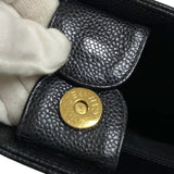 シャネル CHANEL PSTチェーントートバッグ A50994 ブラック ゴールド金具 キャビアスキン レディース ショルダーバッグ