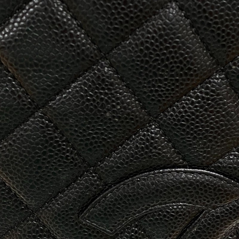 シャネル CHANEL PSTチェーントートバッグ A50994 ブラック ゴールド金具 キャビアスキン レディース ショルダーバッグ