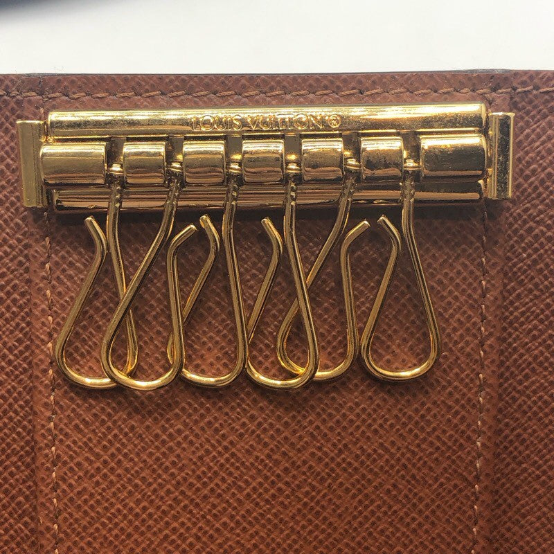 ルイ・ヴィトン LOUIS VUITTON ミュルティクレ M62630 ブラウン モノグラム ユニセックス キーケース