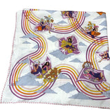 エルメス HERMES カレ65　CARRES VOLANTS シルク レディース スカーフ